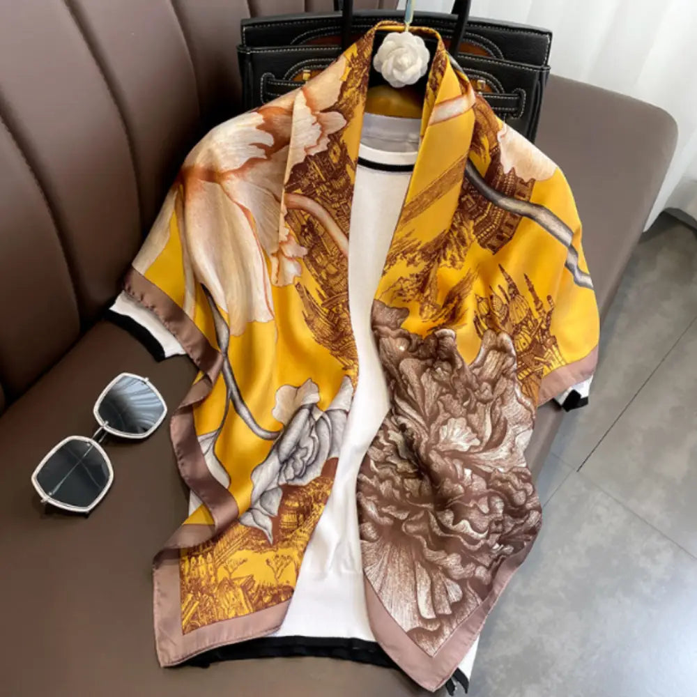Foulard soie luxe