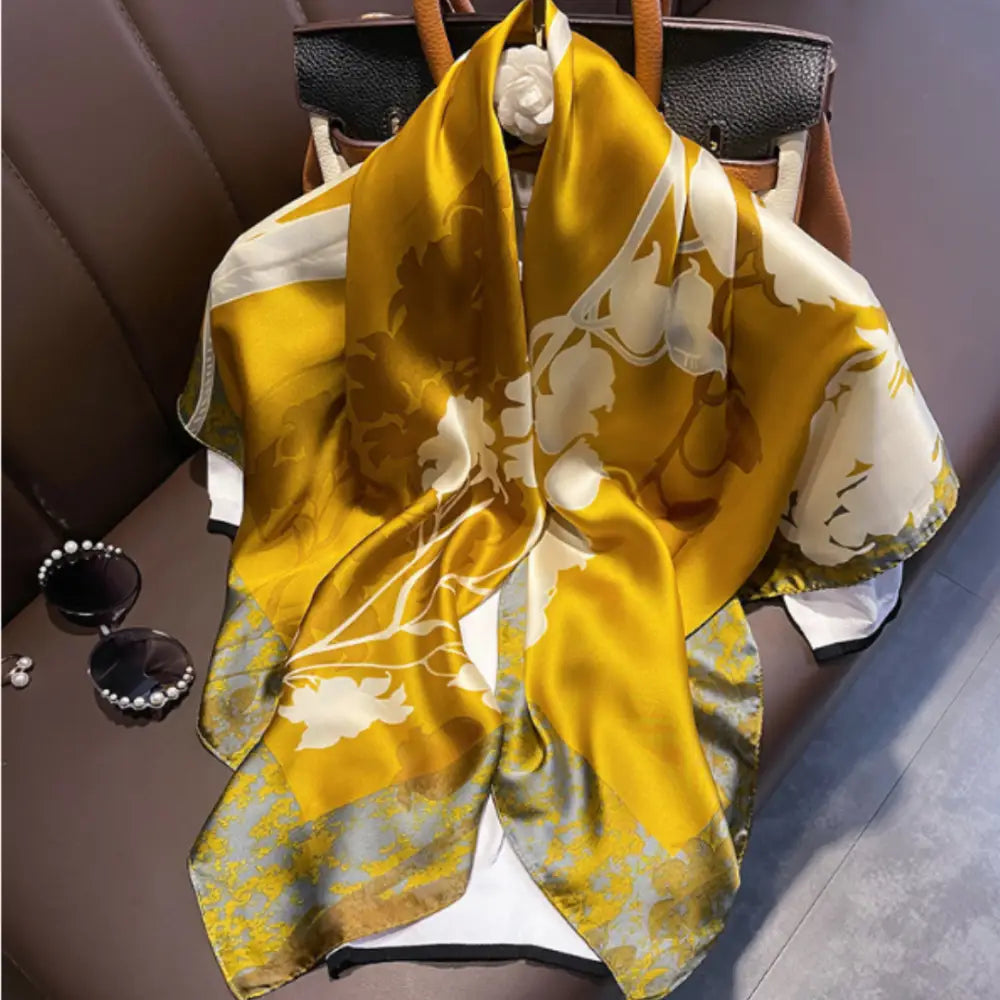 Foulard soie luxe