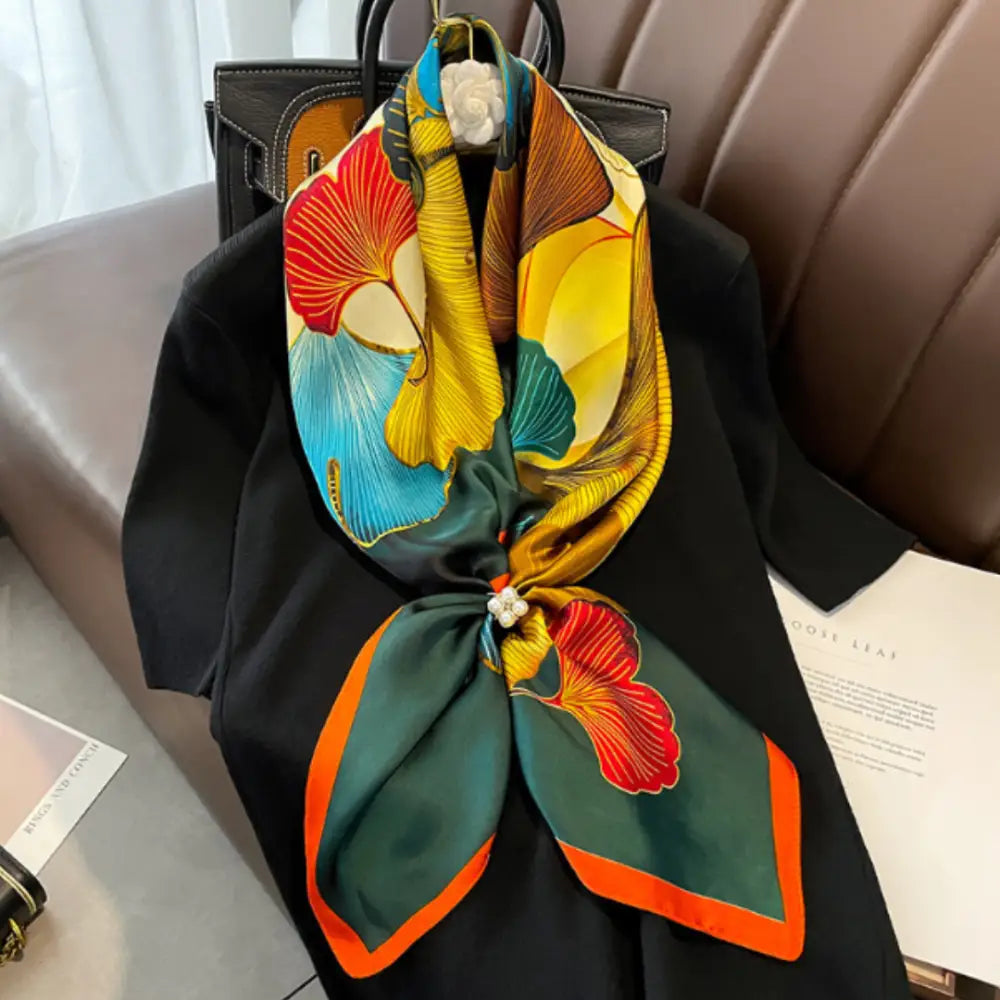 Foulard soie luxe
