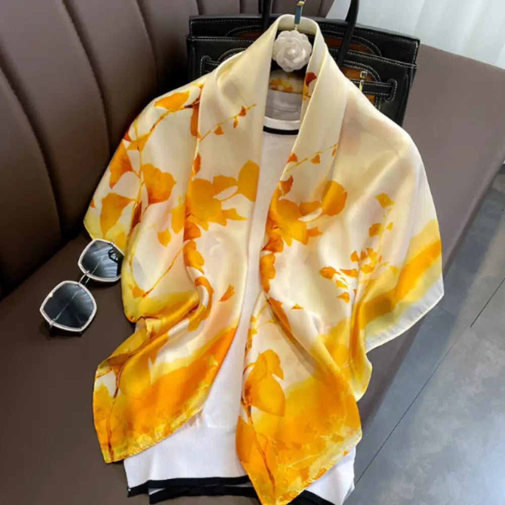 Foulard soie luxe