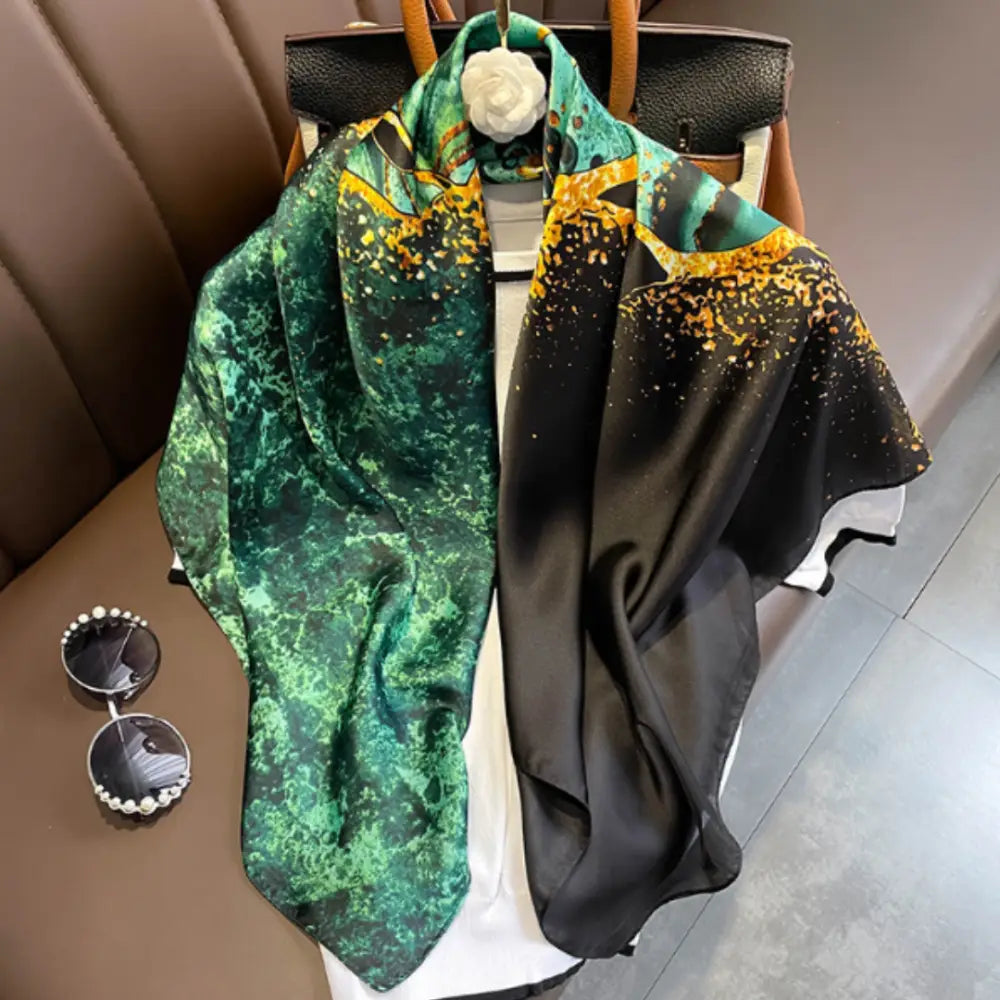 Foulard soie luxe
