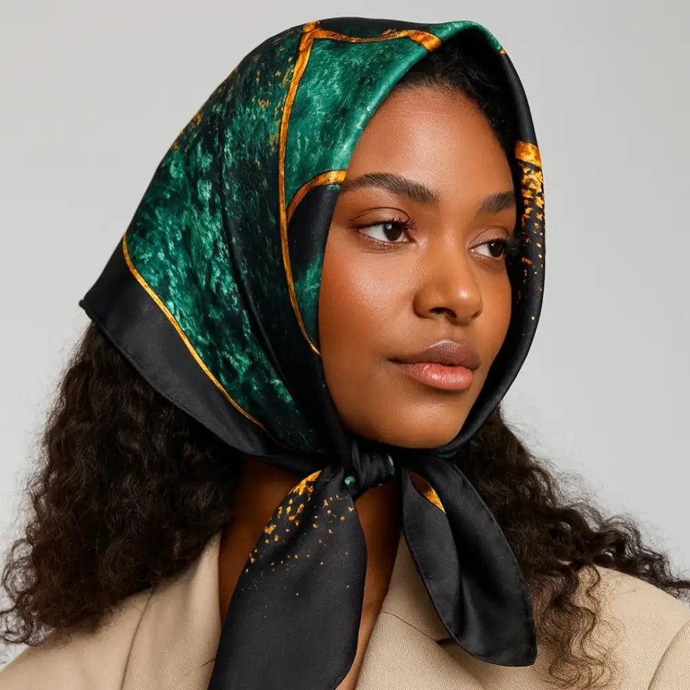 Foulard soie luxe