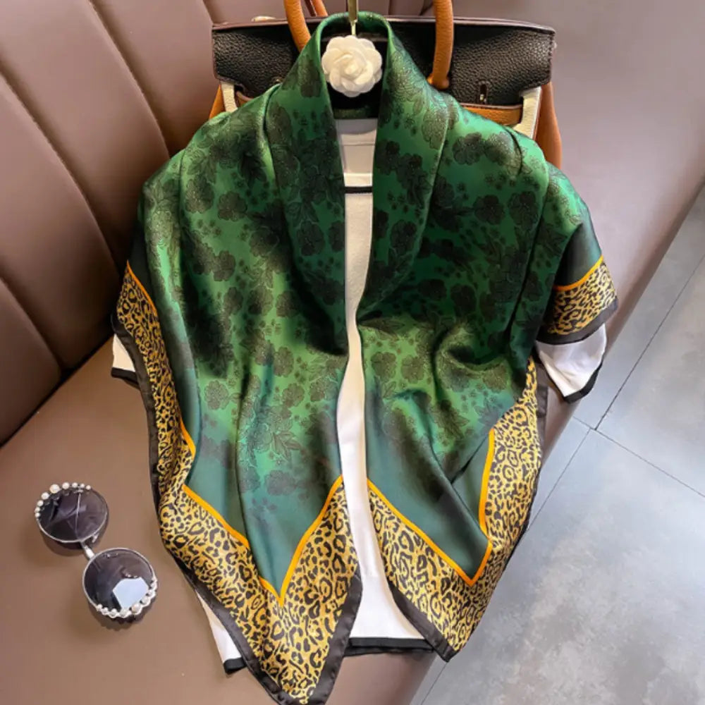 Foulard soie luxe