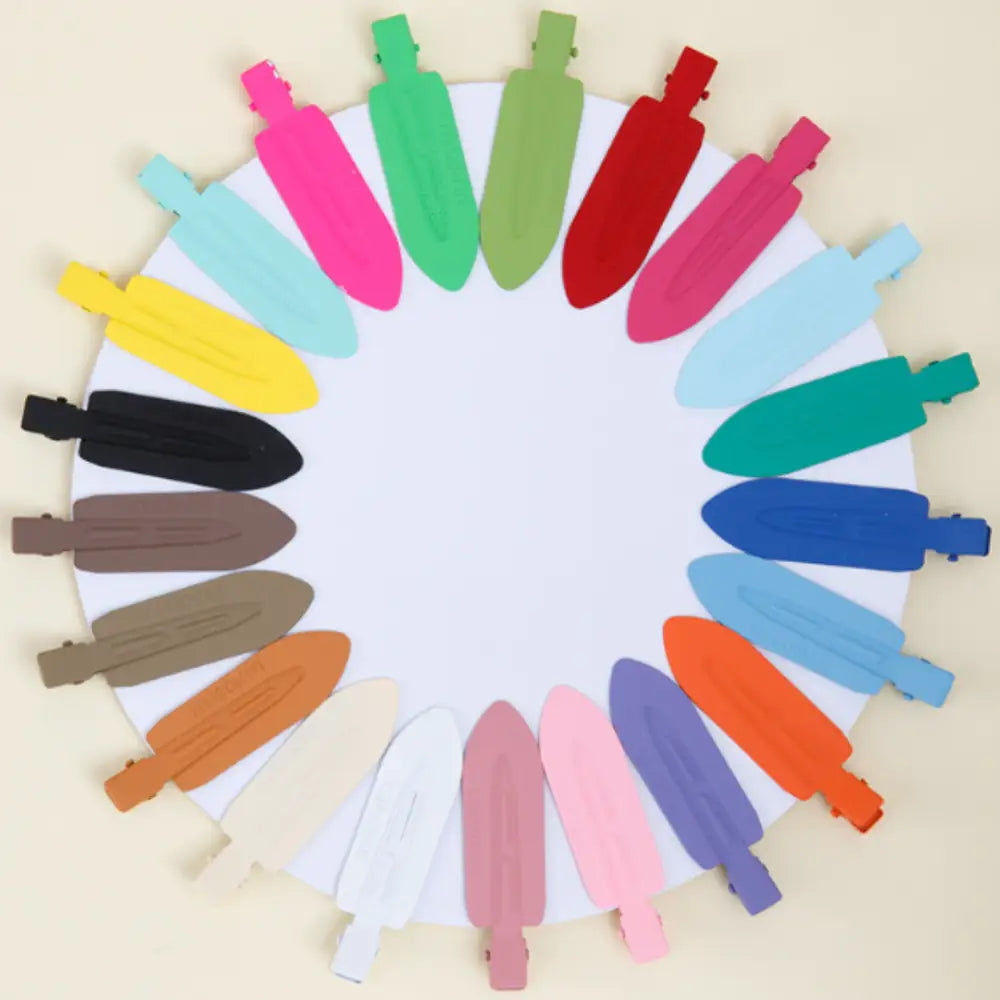 Petites pinces à cheveux - En coutchoucs / Multicolores