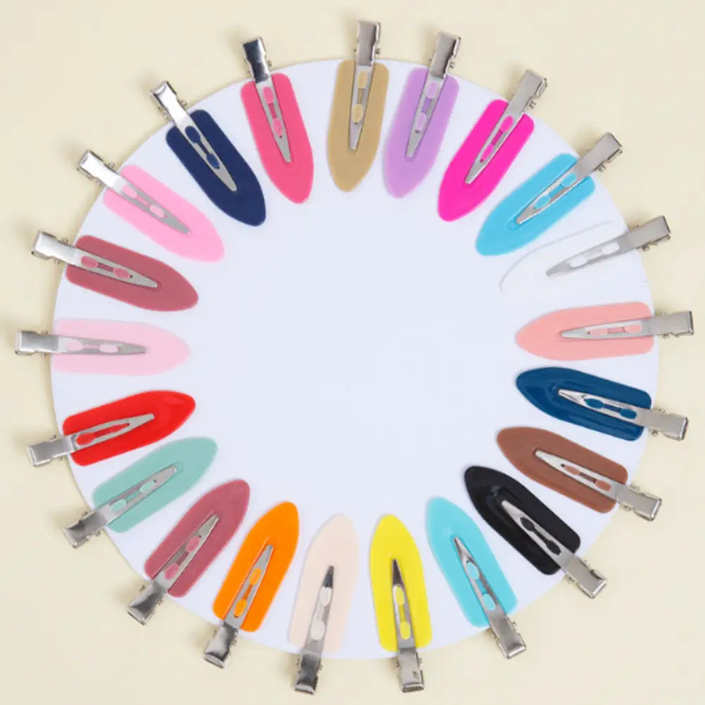 Petites pinces à cheveux - Feuilles sans couture / Multicolores