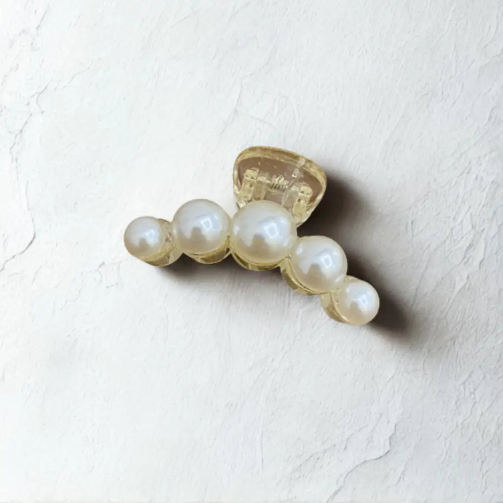 Pince cheveux perle
