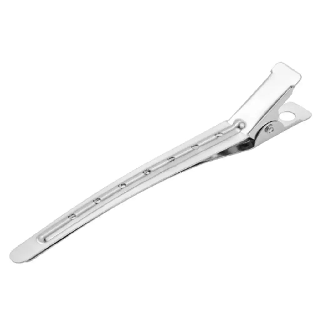Pince cheveux plate - 9cm / Argenté