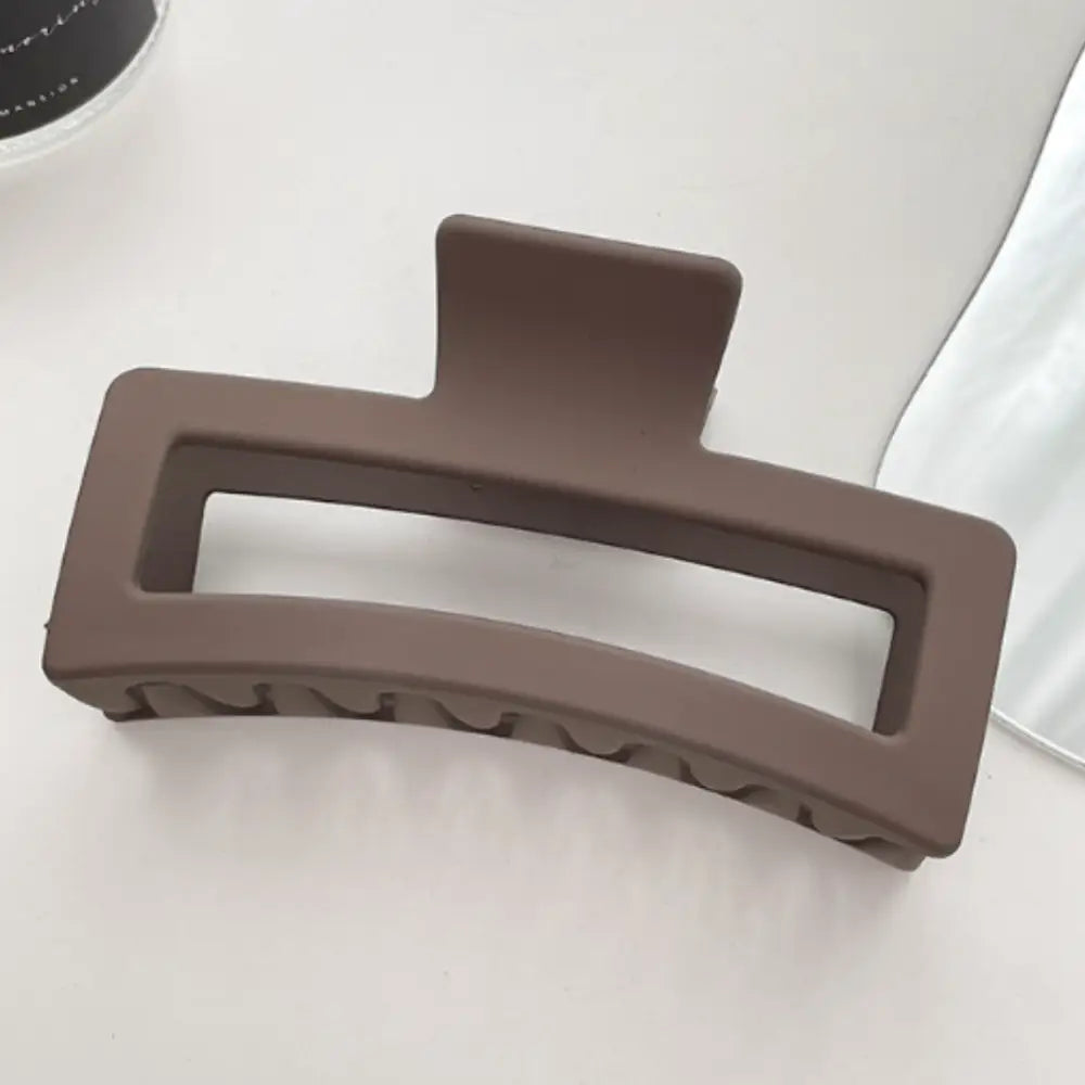 Pinces pour les cheveux - 11 CM / Marron