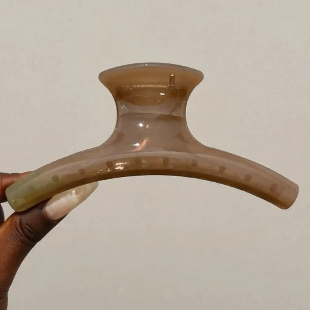 Pinces pour les cheveux - 13 CM / Marron