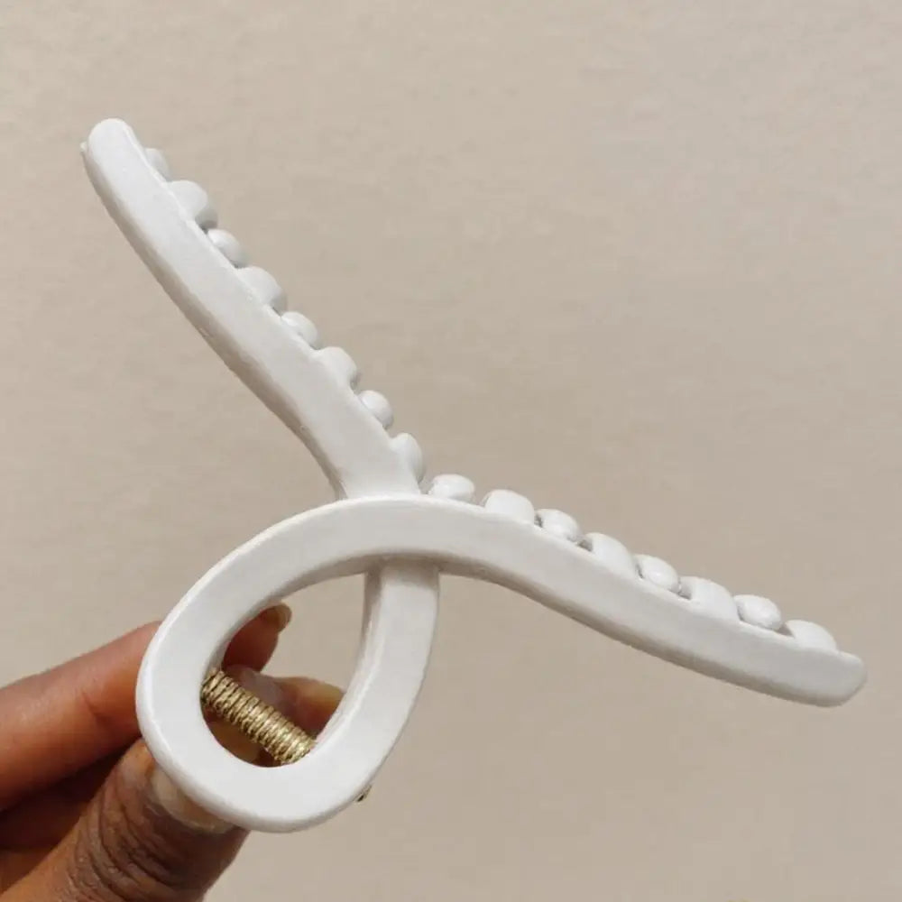 Pinces pour les cheveux - 15 CM / Blanc