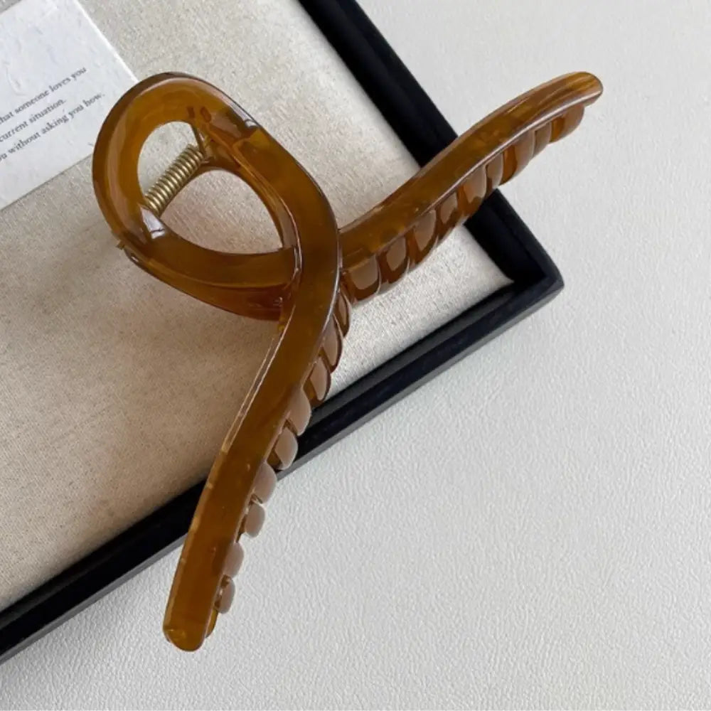 Pinces pour les cheveux - 15 CM / Marron