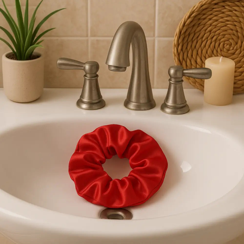 Scrunchies rouge