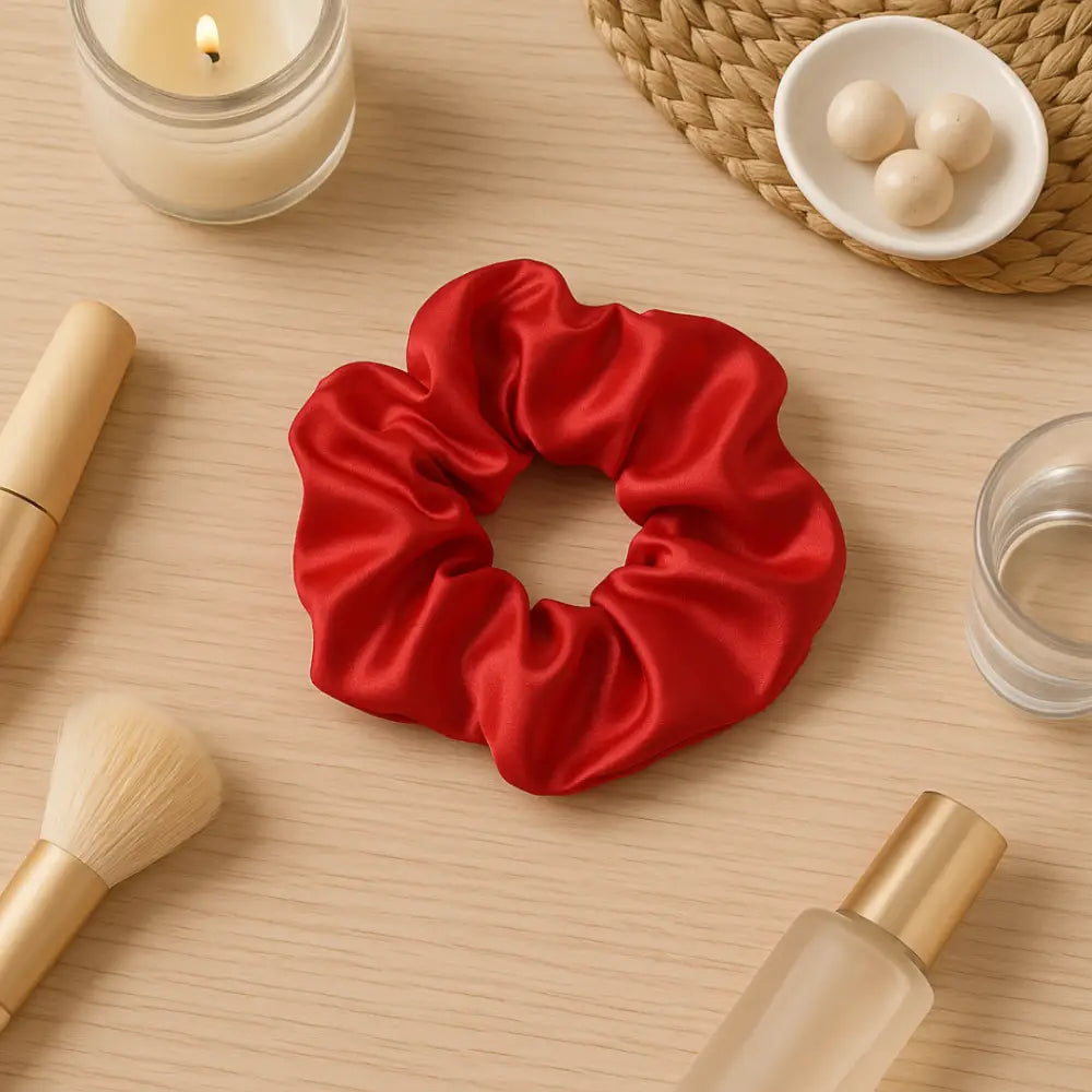 Scrunchies rouge