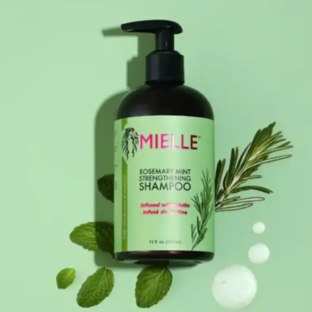 SHAMPOING FORTIFIANT ROSEMARY MINT - MIELLE ORGANICS
