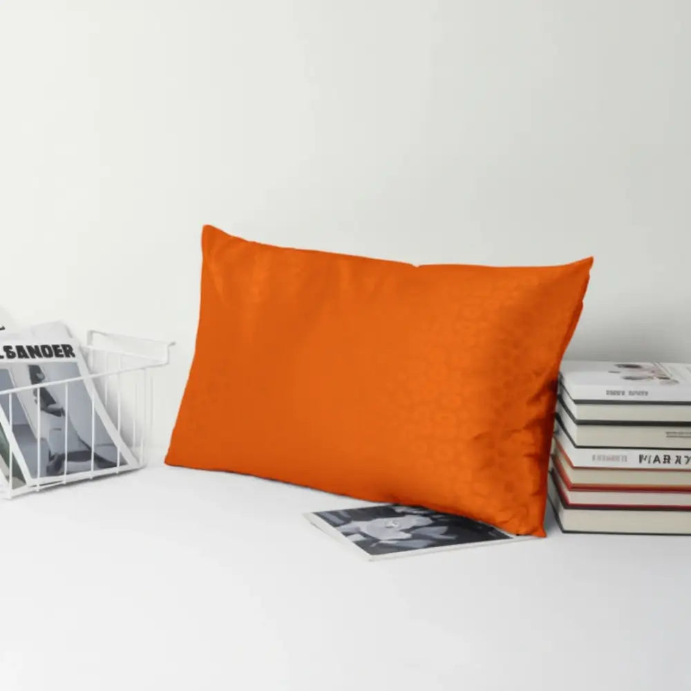 taie d oreiller orange