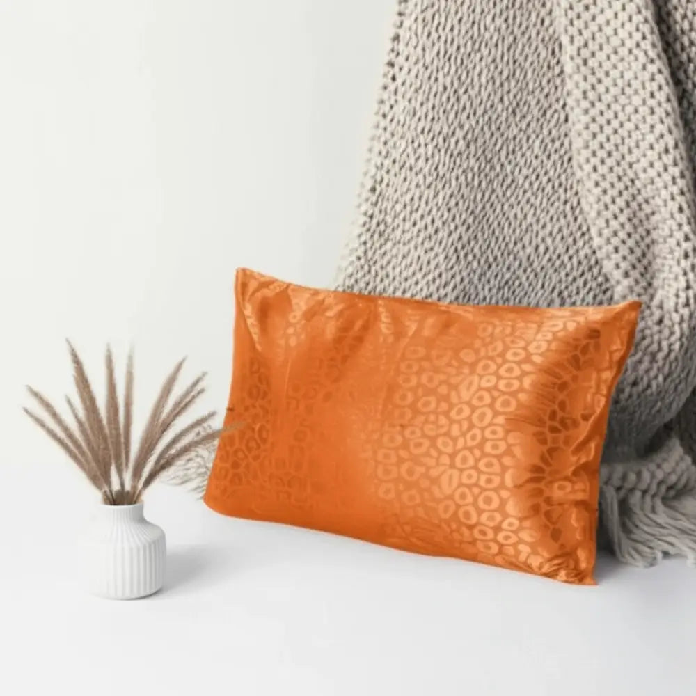 taie d oreiller orange