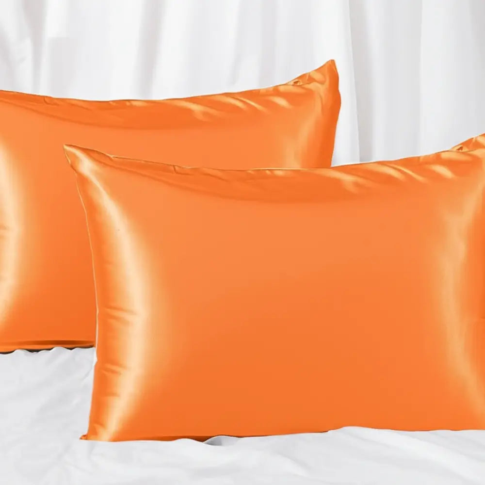 taie d oreiller orange