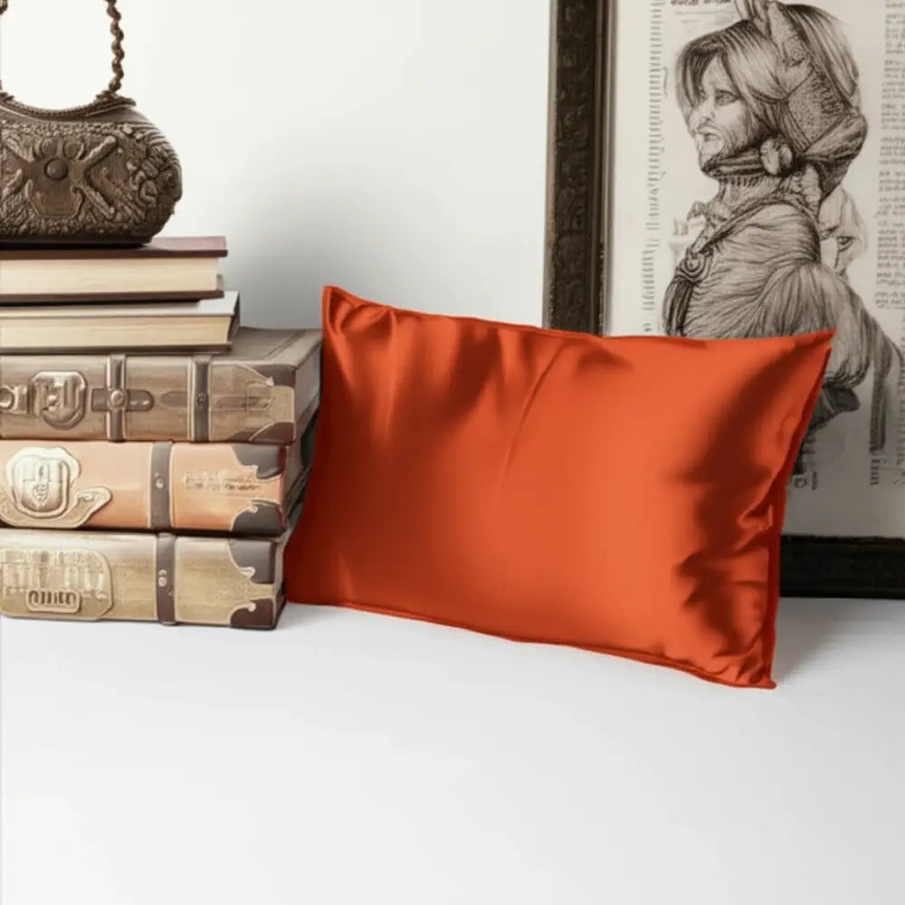taie d oreiller orange