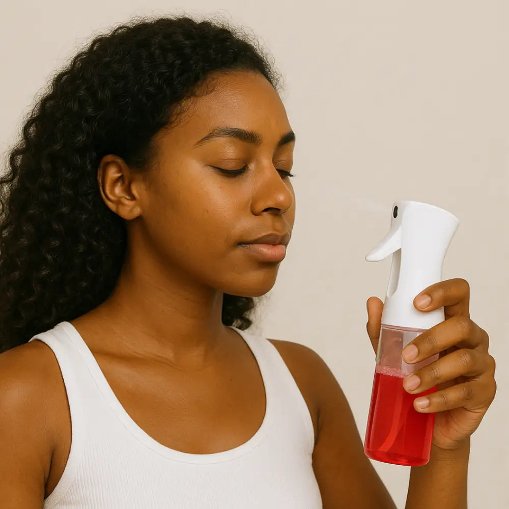 Vaporisateur cheveux bouclés
