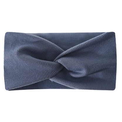 Bandeau bleu - Bleu gris