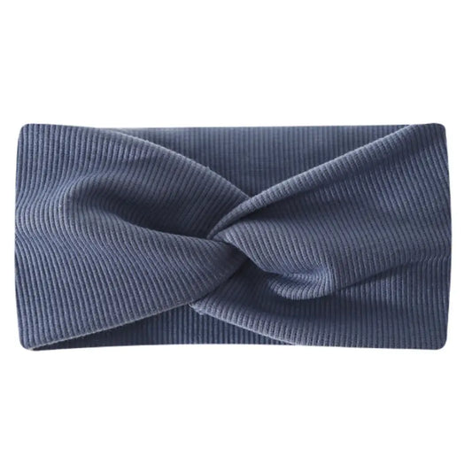 Bandeau bleu - Bleu gris