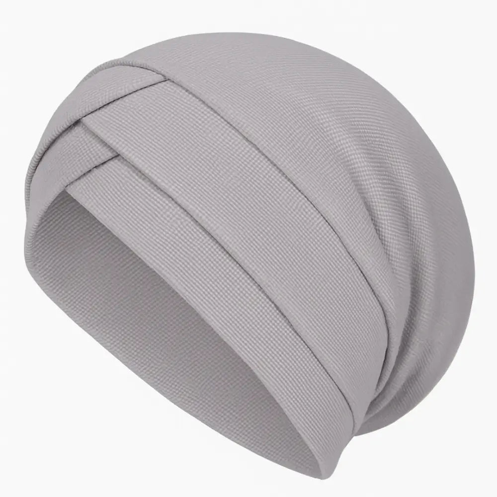 Bandeau cheveux femme cancer - Gris