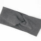 Bandeau cheveux femme tendance - Gris