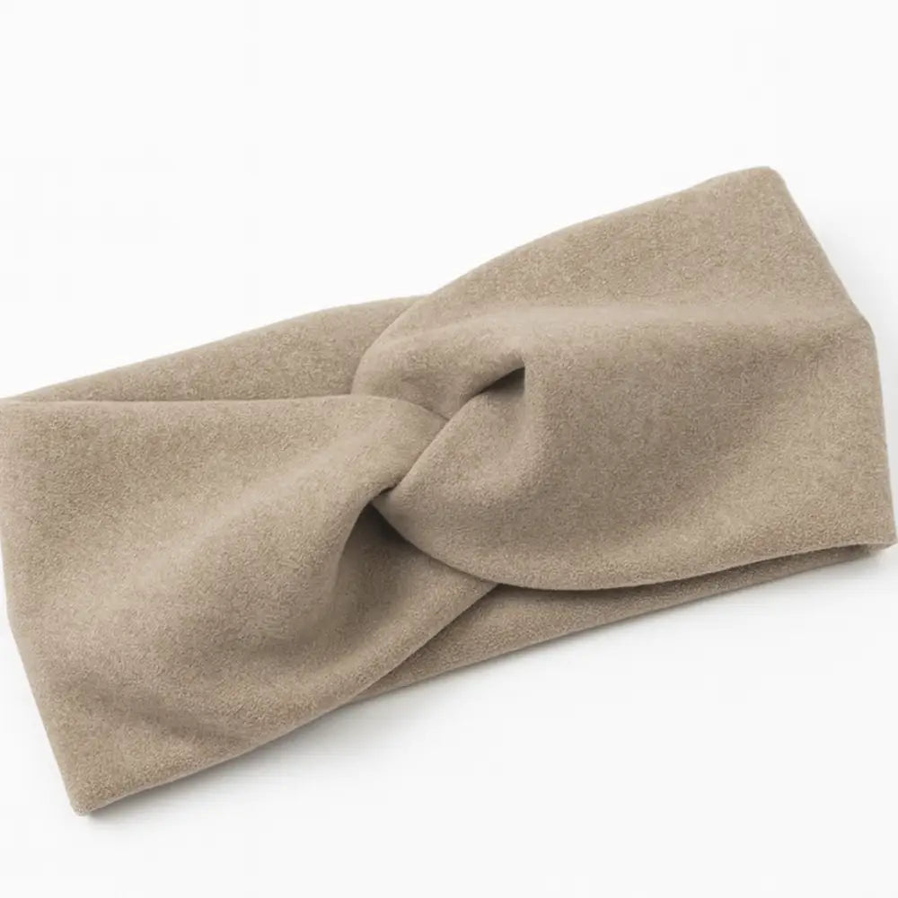 Bandeau cheveux femme tendance - Gris chaud