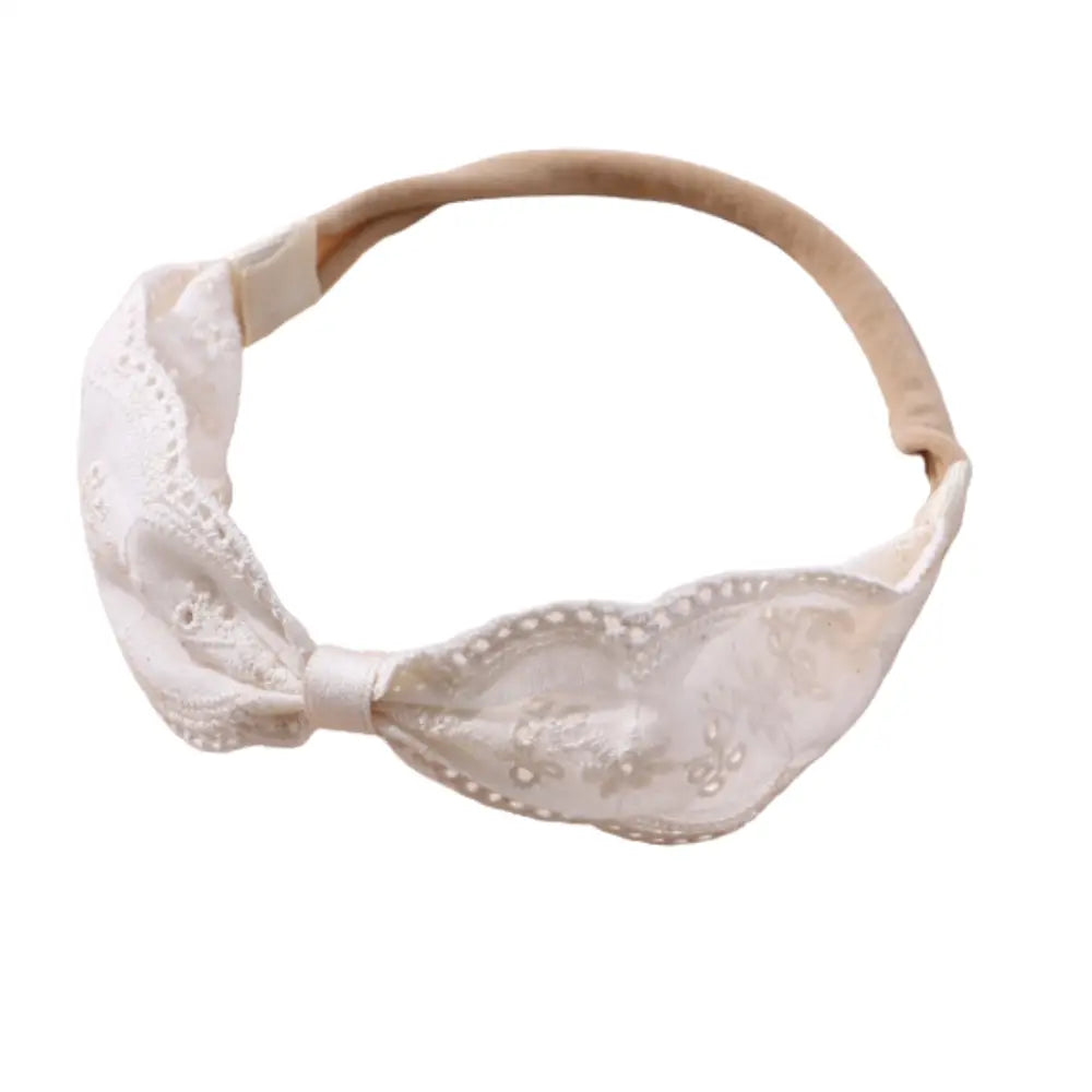 Bandeau cheveux fille - Beige