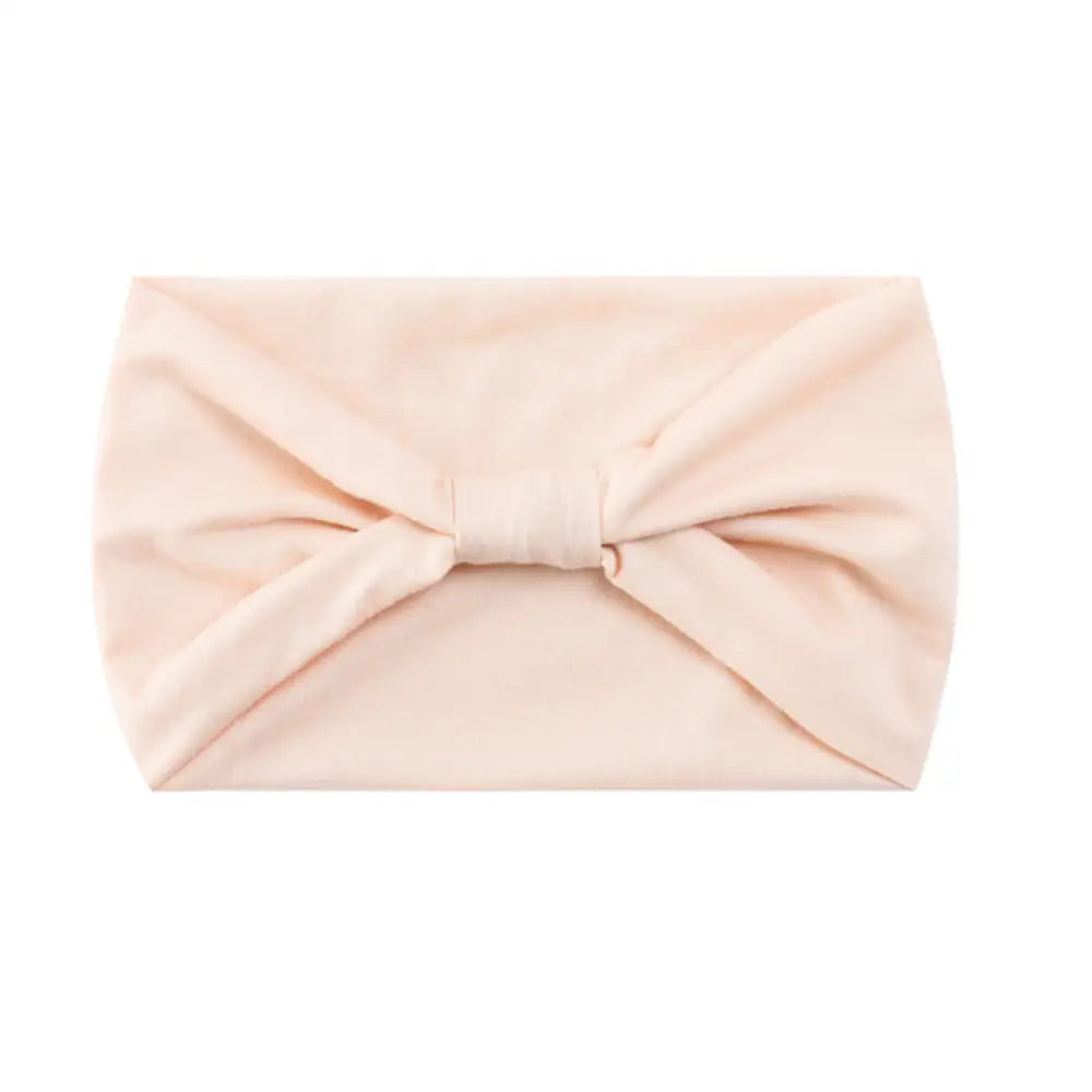 Bandeau cheveux large - Beige