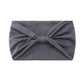 Bandeau cheveux large - Gris foncé