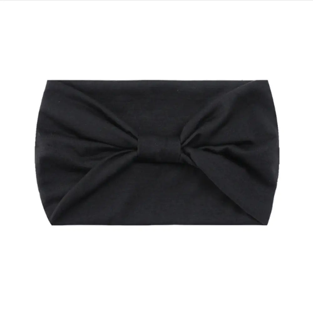 Bandeau cheveux large - Noir
