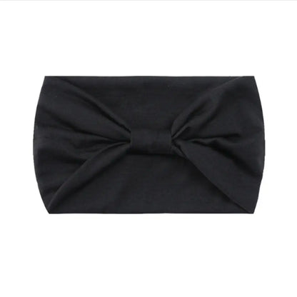 Bandeau cheveux large - Noir