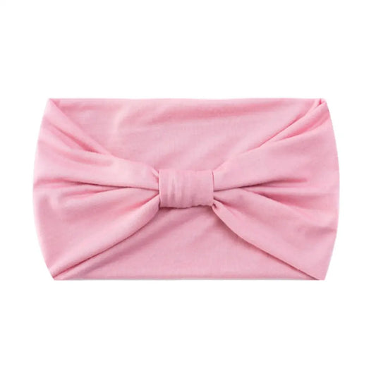 Bandeau cheveux large - Rose