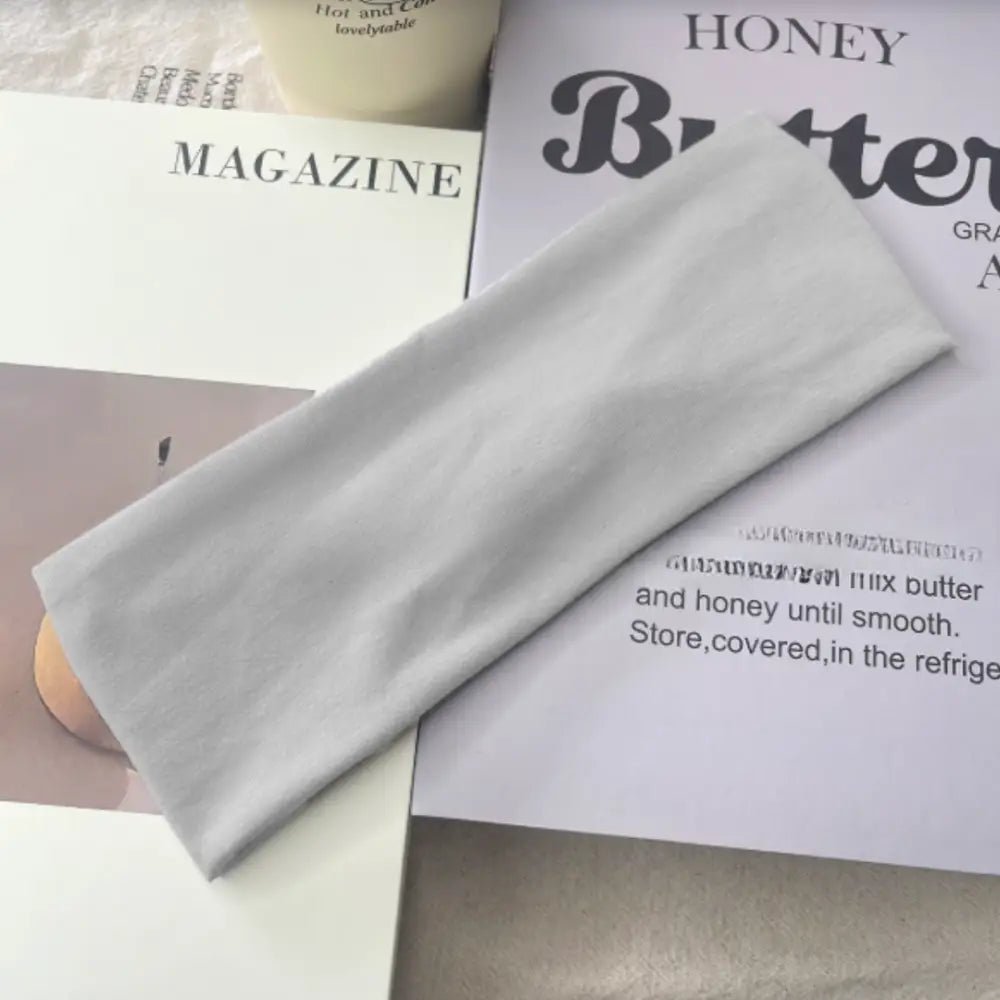 Bandeau elastique pour cheveux - Blanc