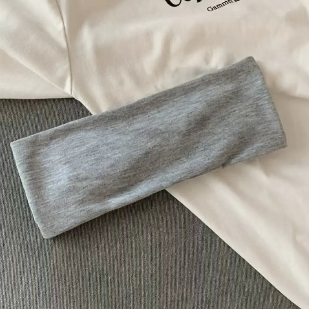 Bandeau elastique pour cheveux - Gris clair