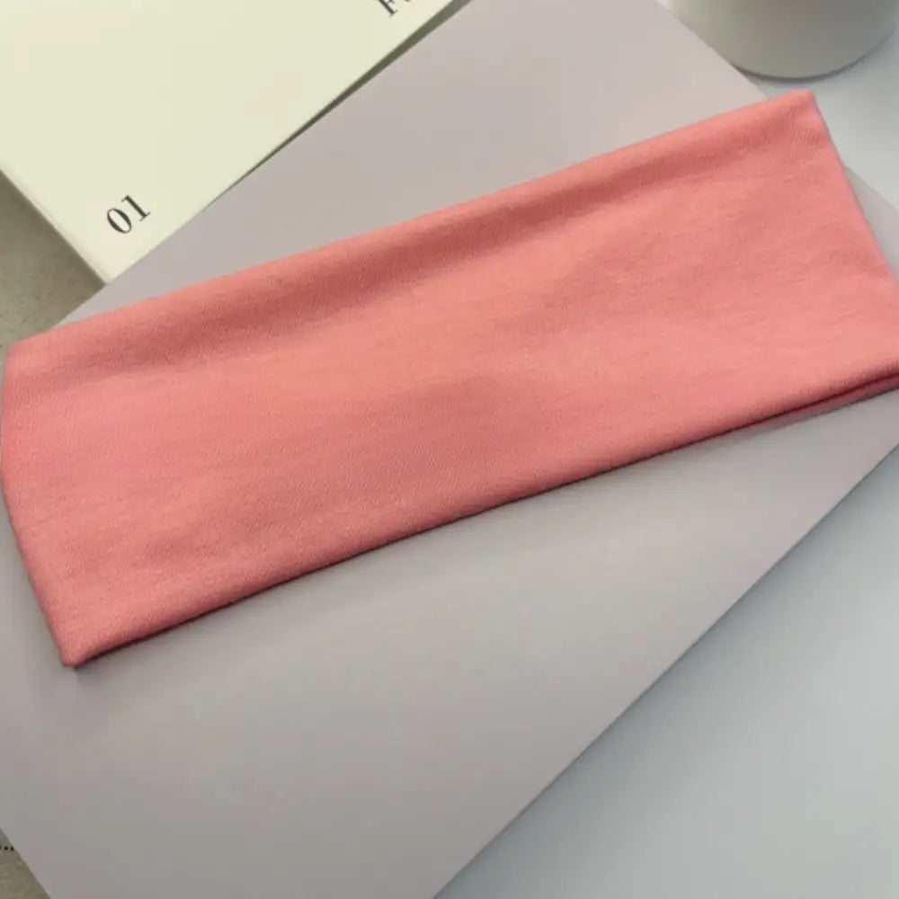 Bandeau elastique pour cheveux - Rose