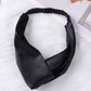 Bandeau en soie - Noir 2