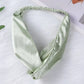 Bandeau en soie - Vert pâle