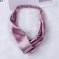 Bandeau en soie - Violet 1