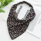 Bandeau foulard pour cheveux - Noir / Floraux