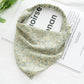 Bandeau foulard pour cheveux - Vert / Floraux