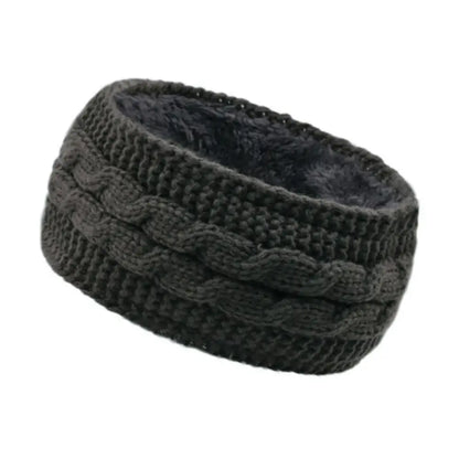 Bandeau hiver femme - Marron