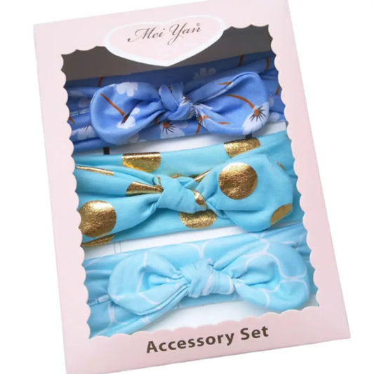 Bandeaux pour bebe - Bleu ciel