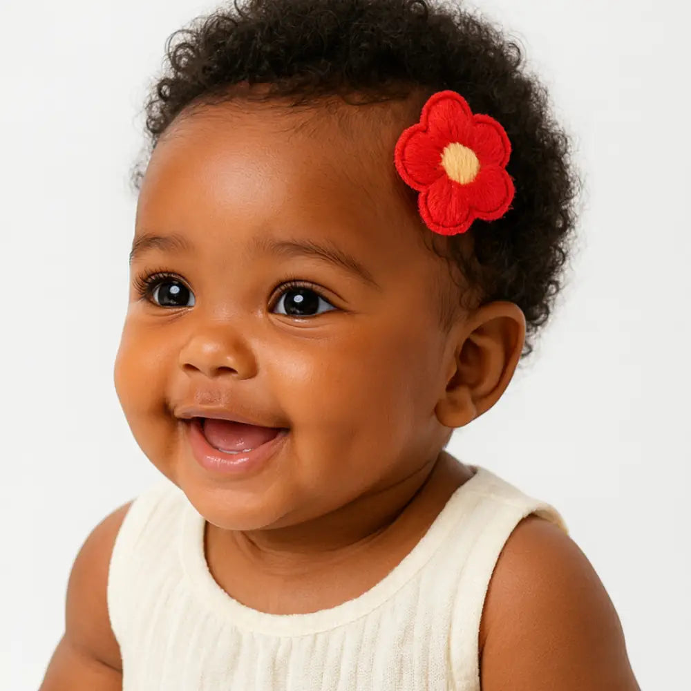 Barrette cheveux bebe anti glisse