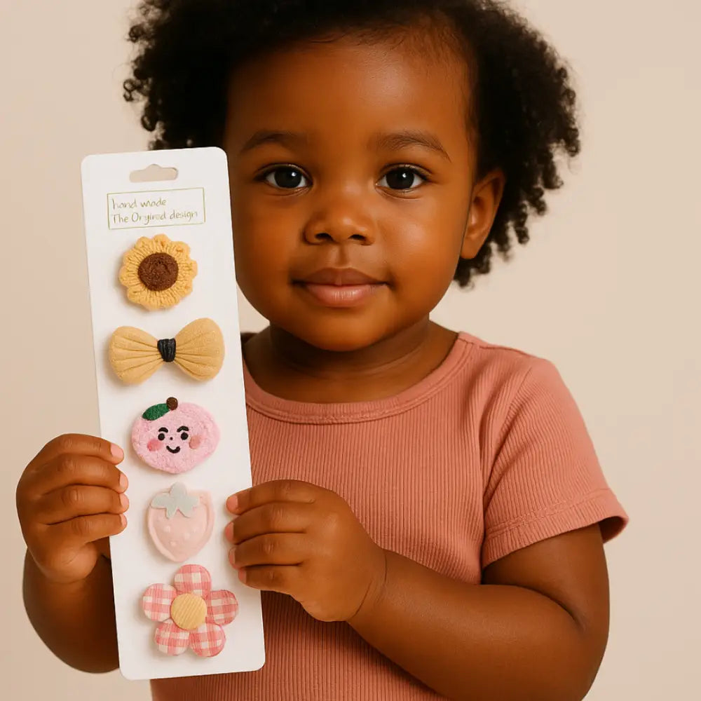 Barrette cheveux bebe anti glisse