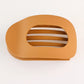 Barrette cheveux bouclés - Matte / Jaune moutarde