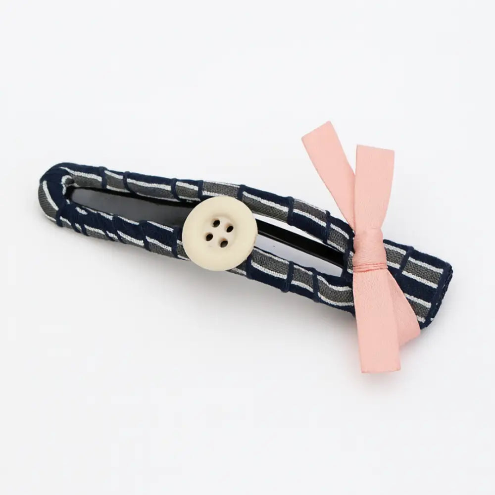 Barrette cheveux createur - Nœud