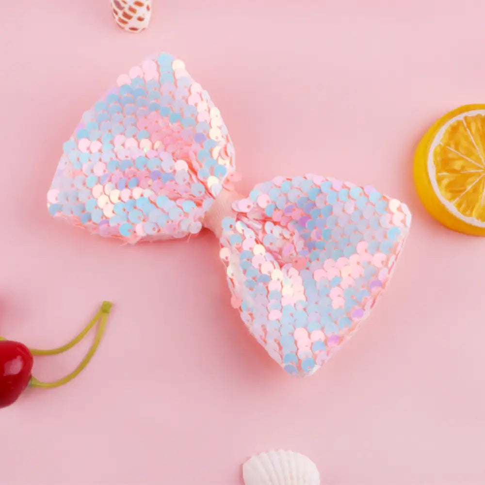Barrette cheveux ecaille - Rose