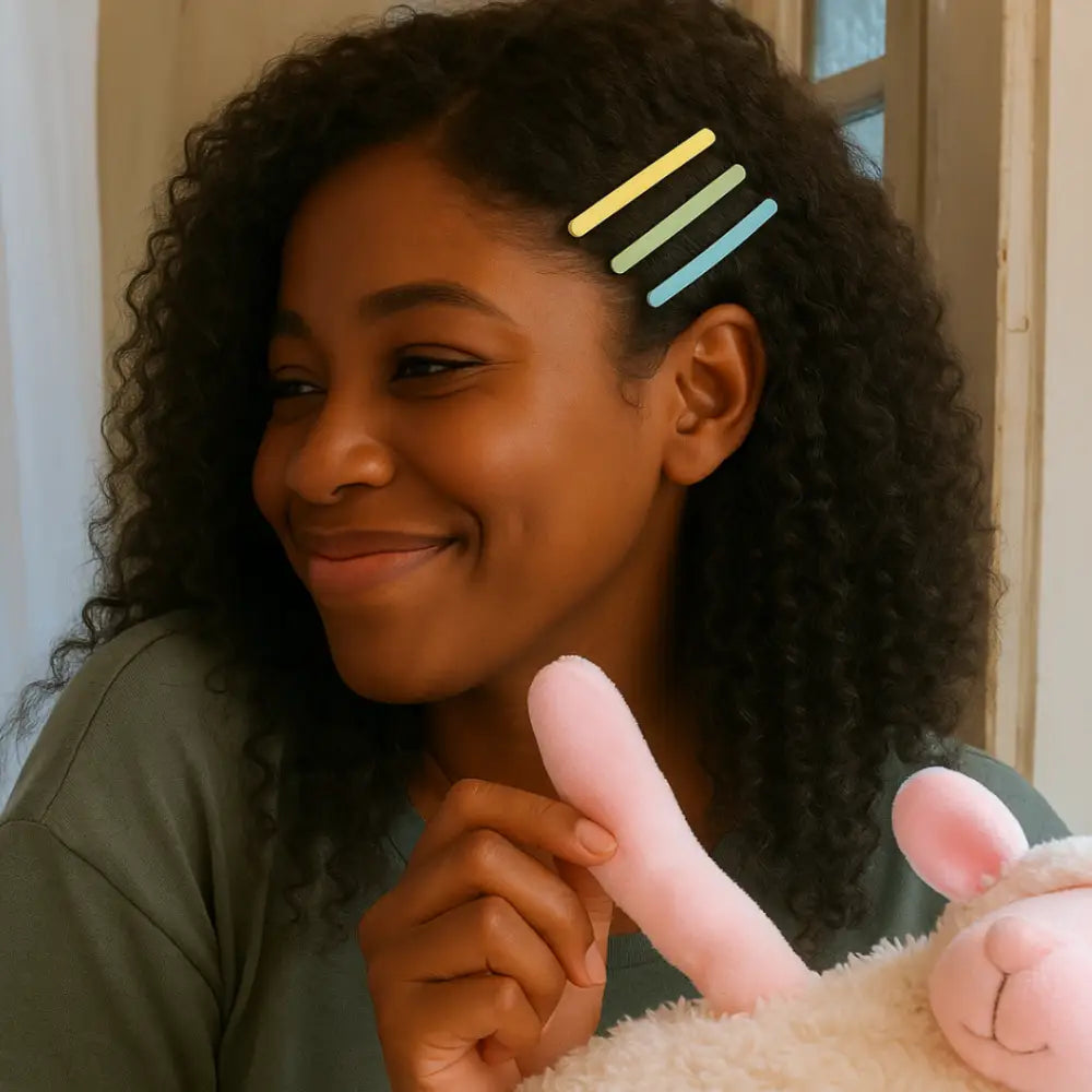 Barrette cheveux fins anti glisse
